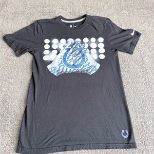 NFL Men’s Black Indianapolis Colts Graphic Short Sleeve Tee